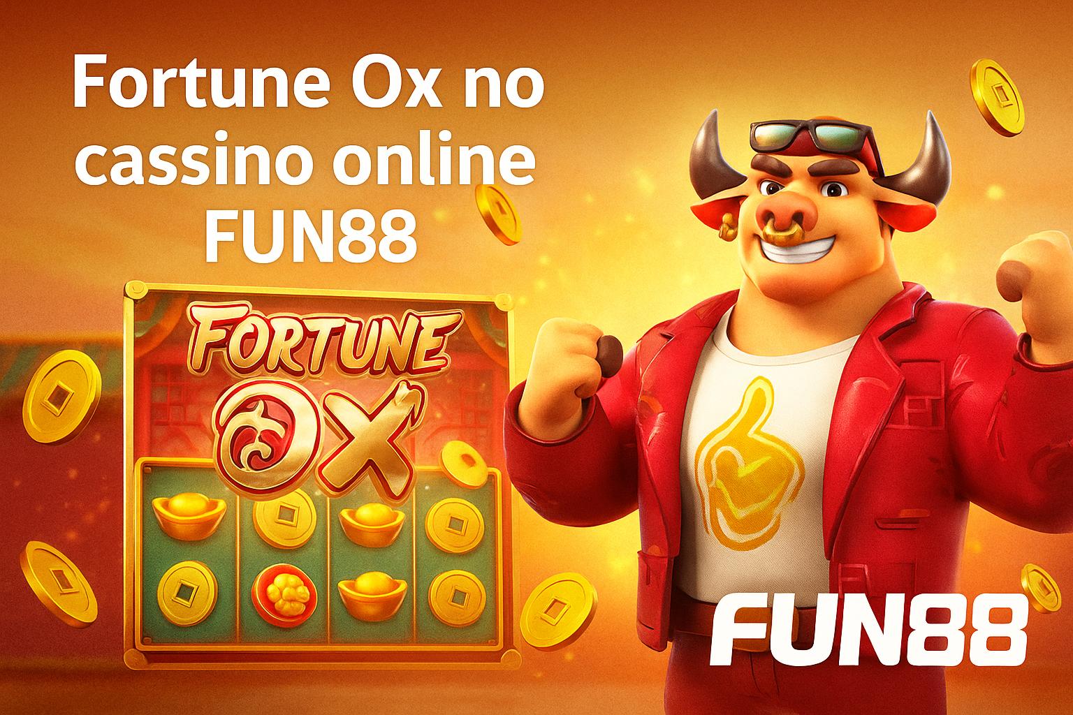 Fortune Ox no FUN88 - Aposte Agora e Reivindique Seus Ganhos