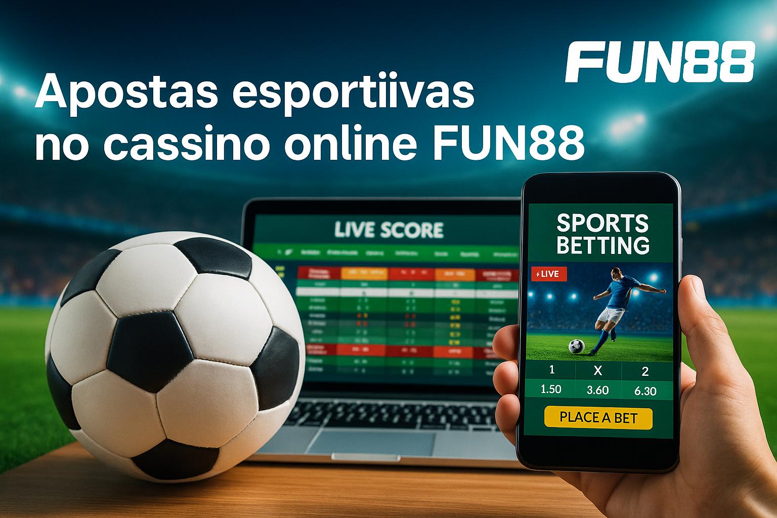 Apostas esportivas no cassino online FUN88
