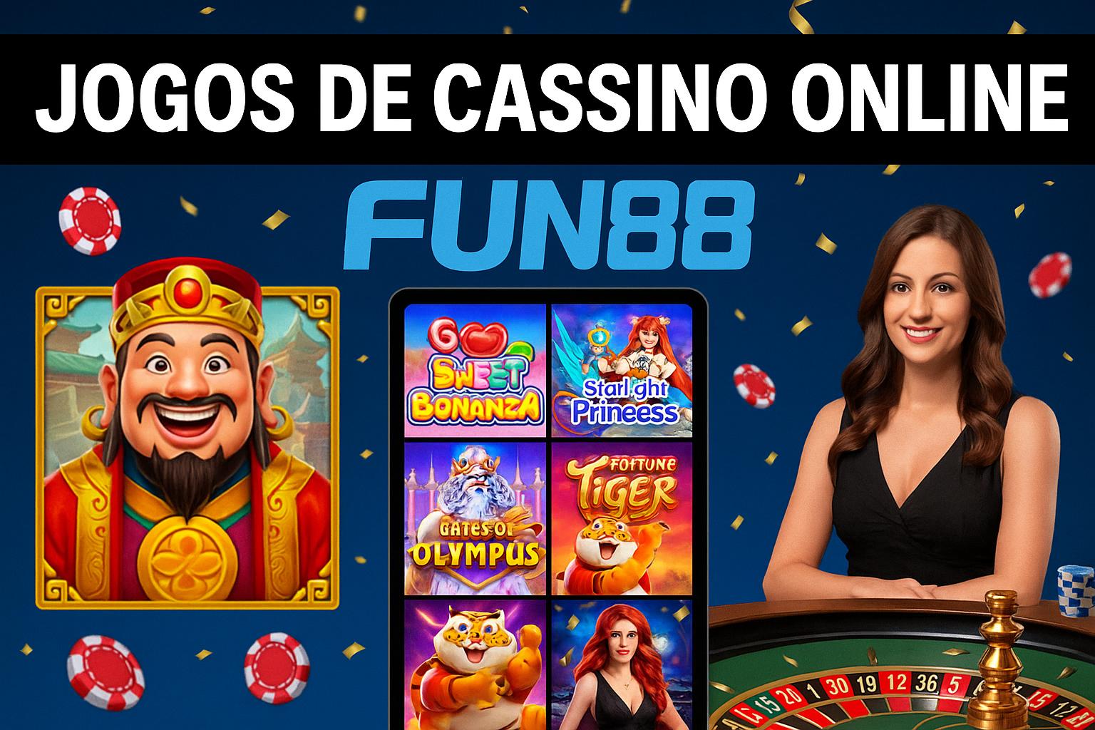 Jogos de cassino online inovadores e emocionantes na FUN88