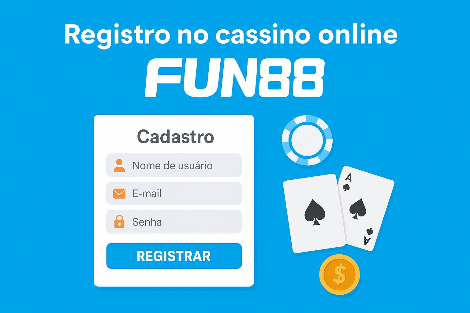 Não Perca tempo, o rRgistro na site FUN88